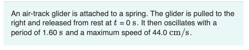 What is the glider's position at t = 0 . 2 0 0 s ?
