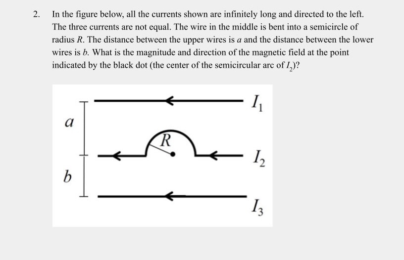 In the figure below, all the currents shown are