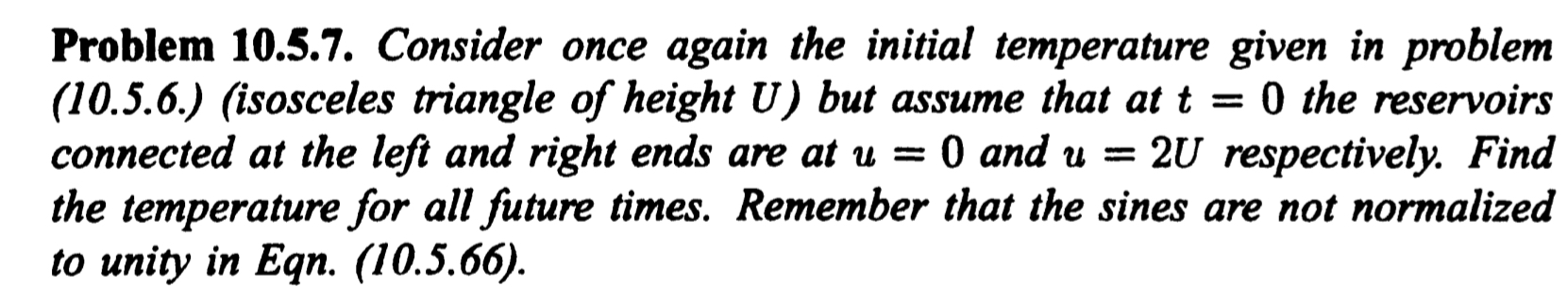 PROBLEM 1 0 . 5 . 7 only!!! Problem 1 0 . 5 . 7 .