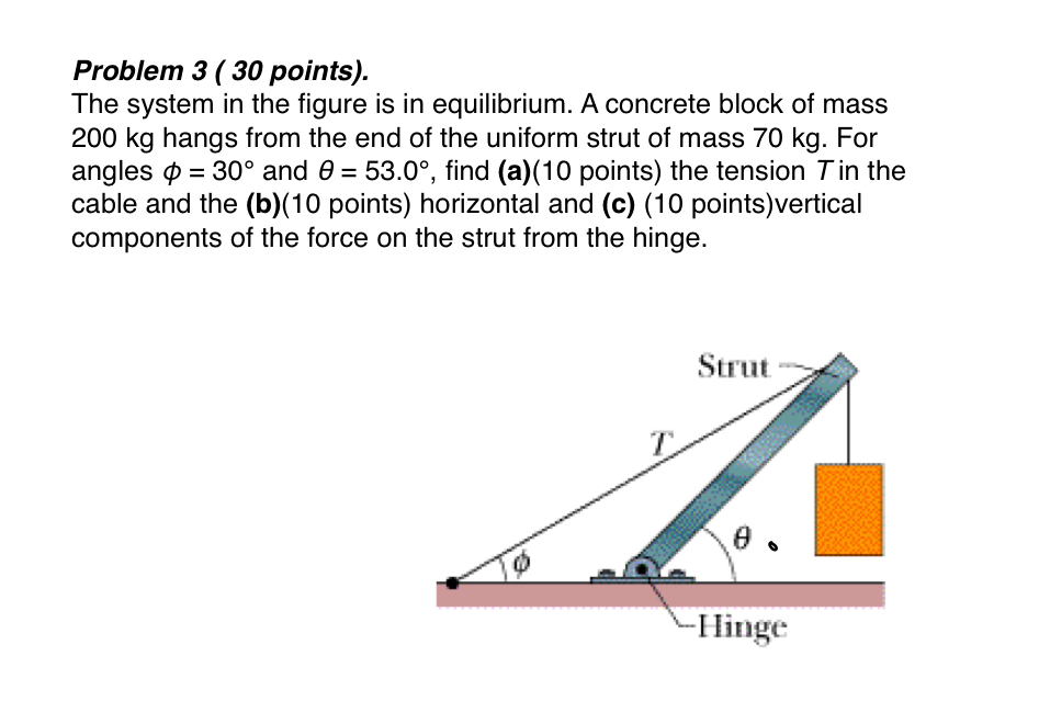 Problem 3 ( 3 0 points ) . The system in the