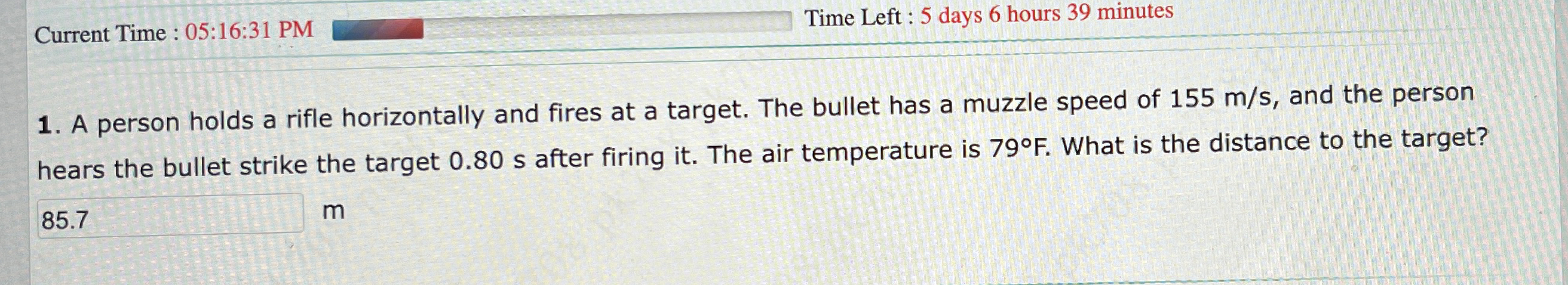Current Time : 0 5 : 1 6 : 3 1 PM Time Left : 5