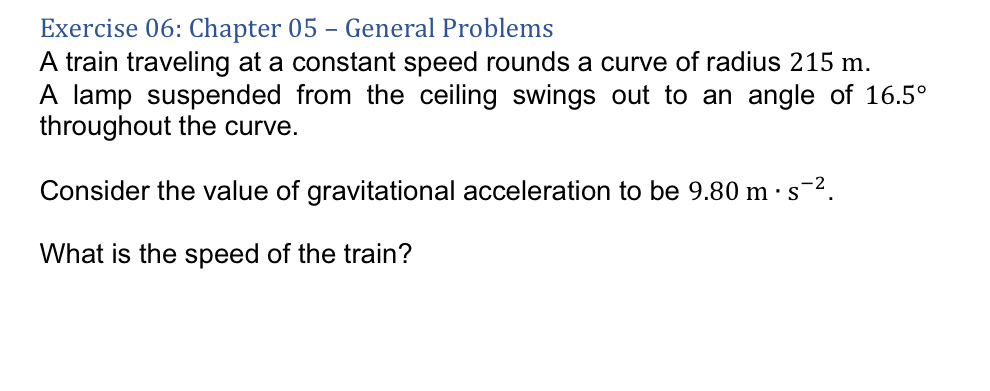 Exercise 0 6 : Chapter 0 5 - General Problems A