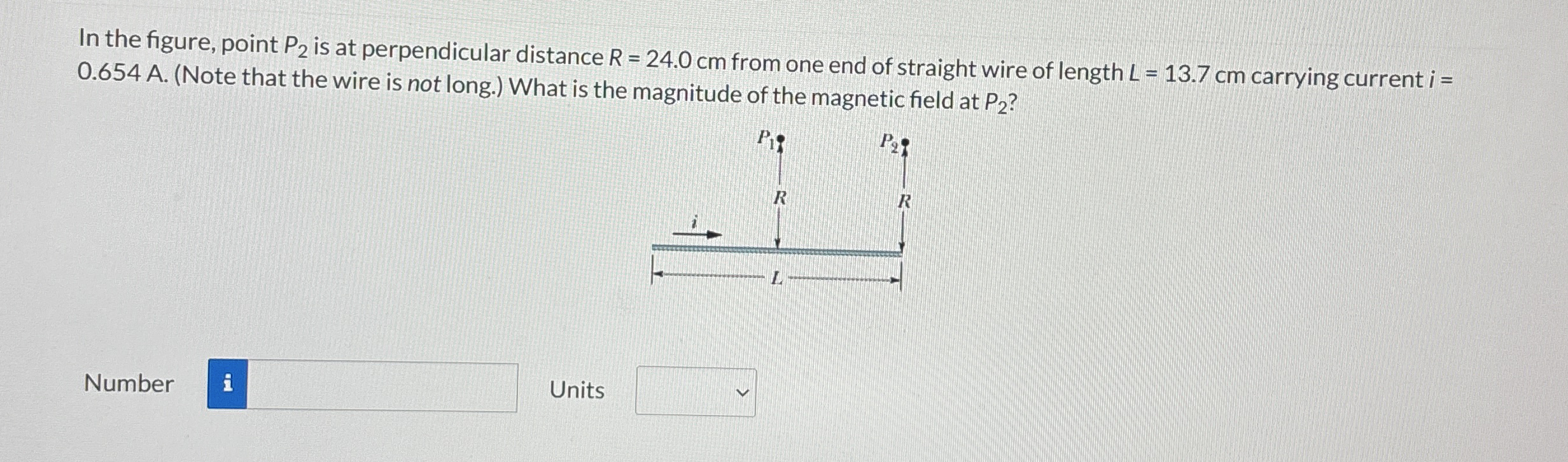 In the figure, point P 2 is at perpendicular
