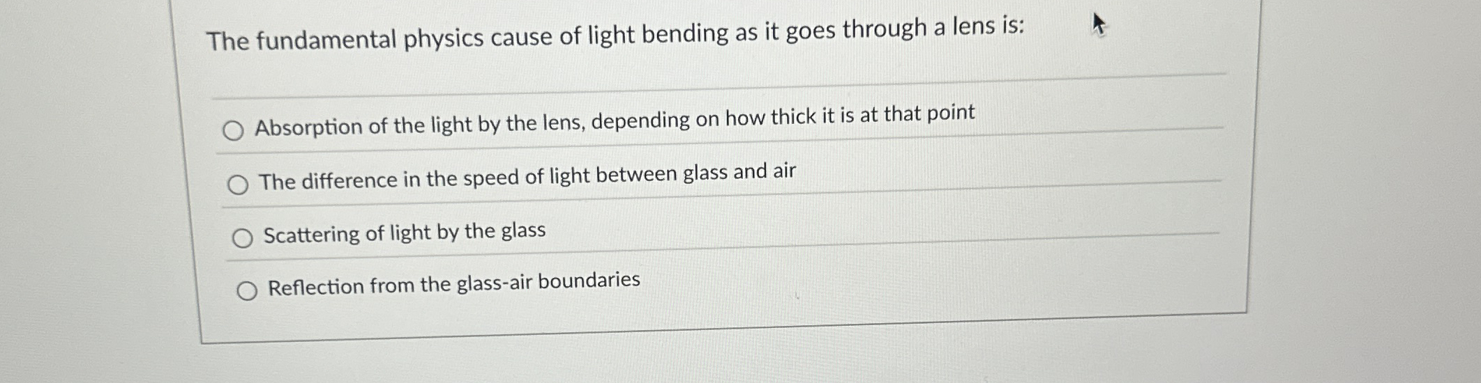 The fundamental physics cause of light bending as