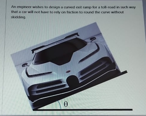 Suppose that a Lamborghini as shown in figure