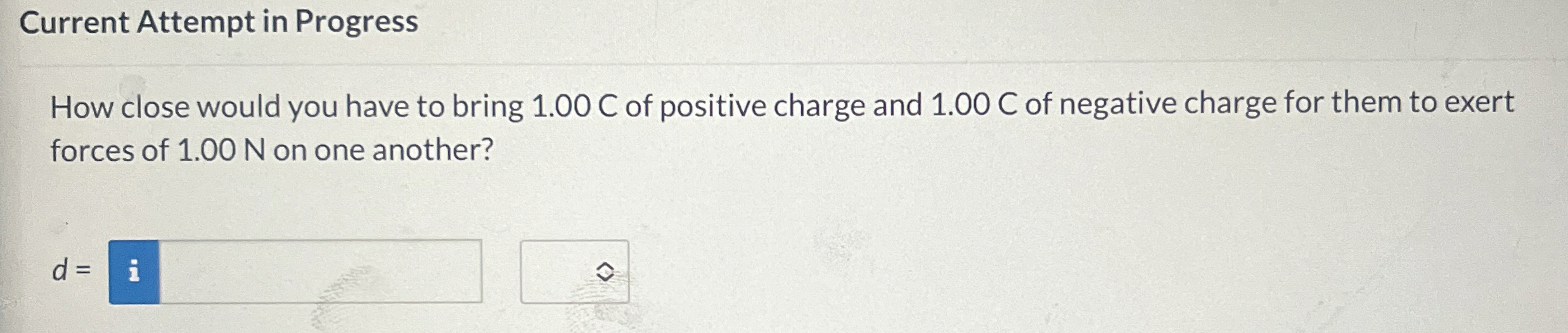 Current Attempt in Progress How close would you