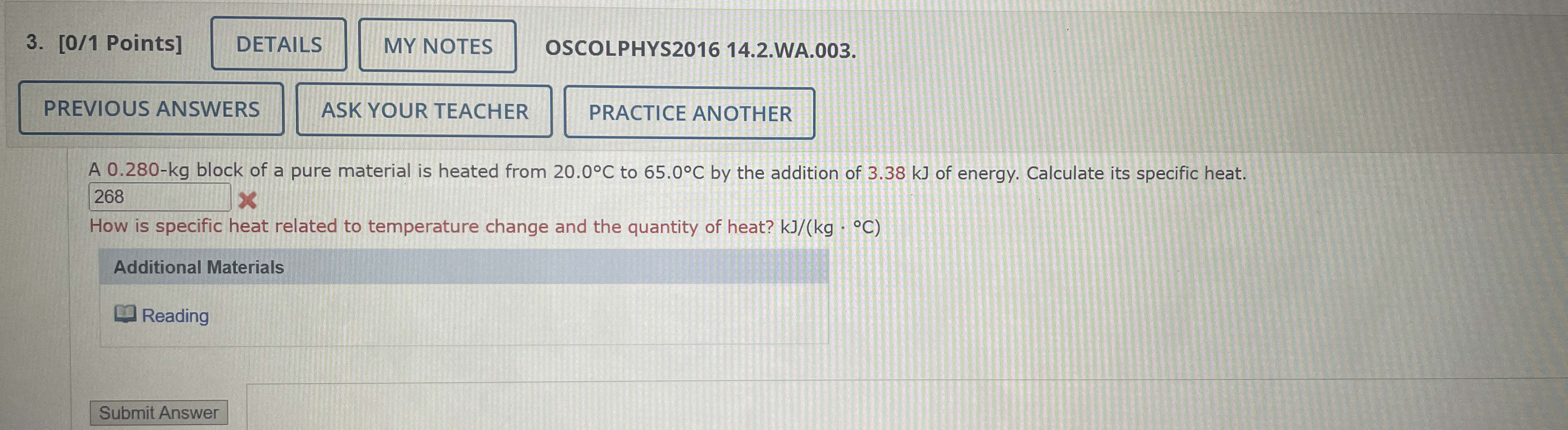 [ 0 / 1 Points ] OSCOLPHYS 2 0 1 6 1 4 . 2 . WA .