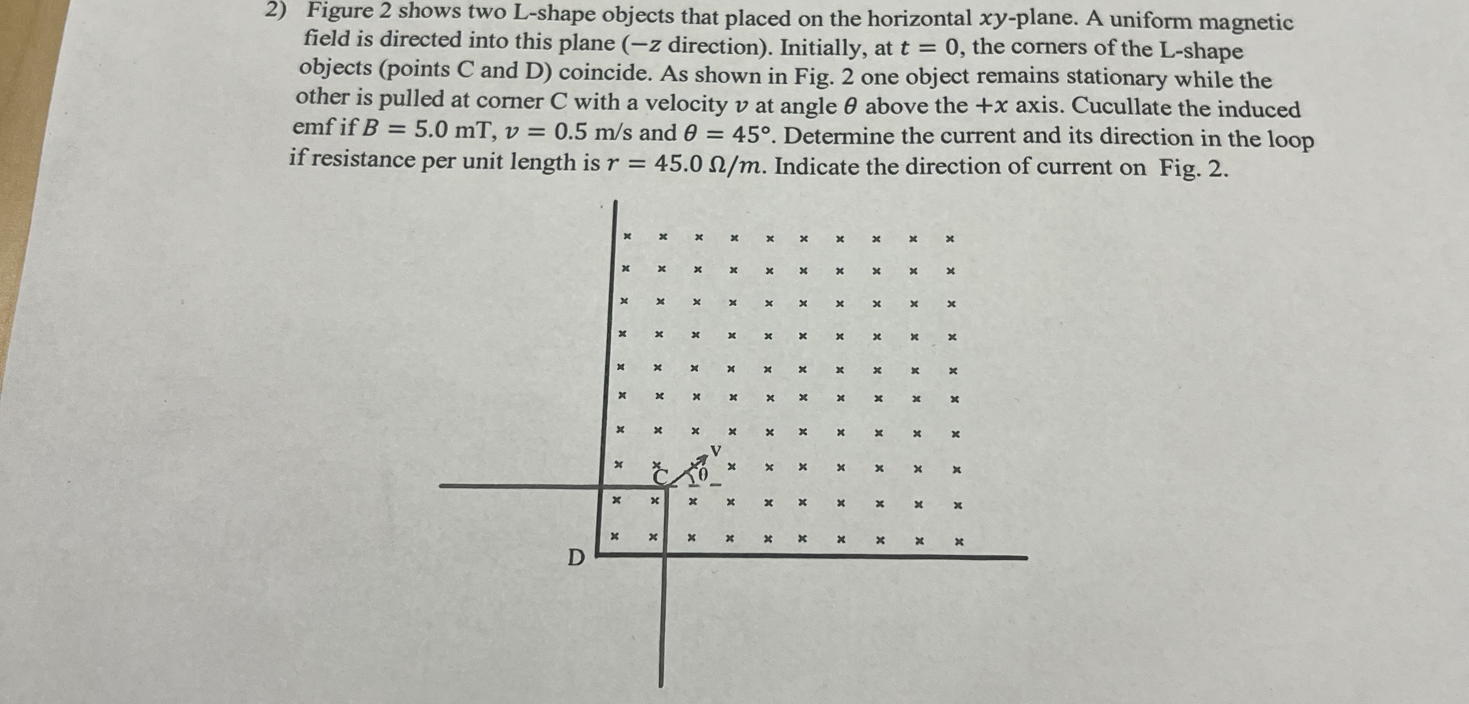Fig Figure 2 shows two L - shape objects that