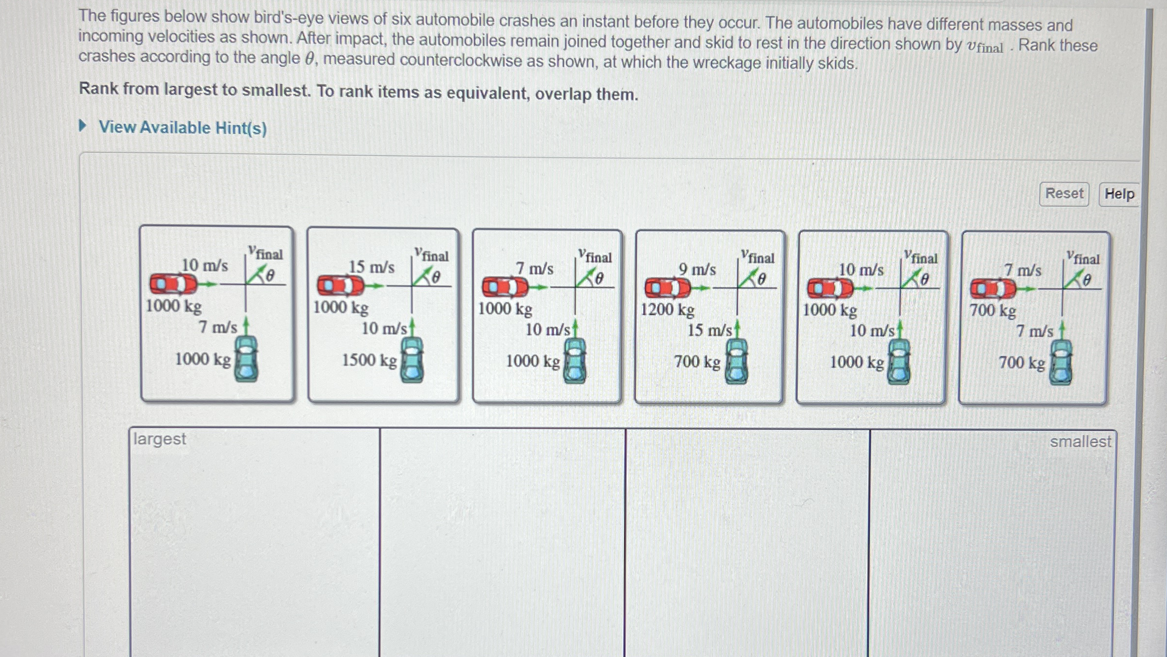 The figures below show bird's - eye views of six
