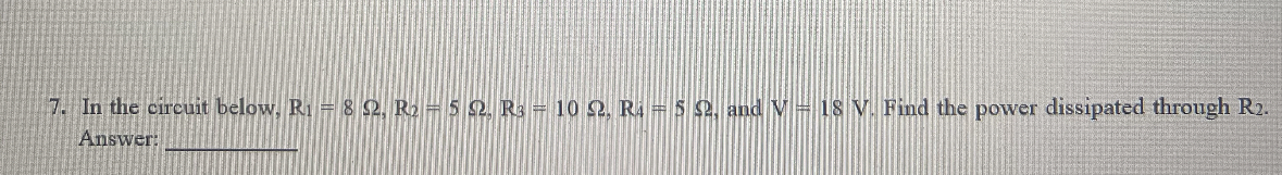 In the circuit below, R 1 = 8 2 , R 2 = 5 2 , R 3
