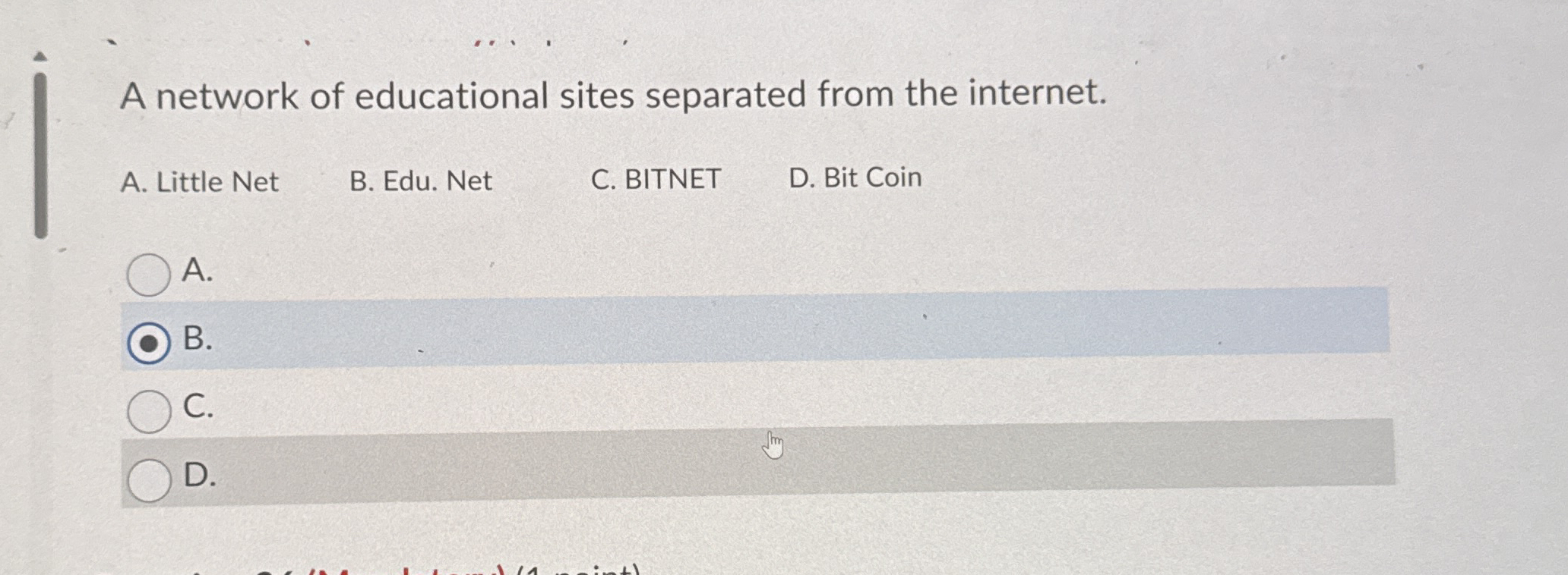 A network of educational sites separated from the