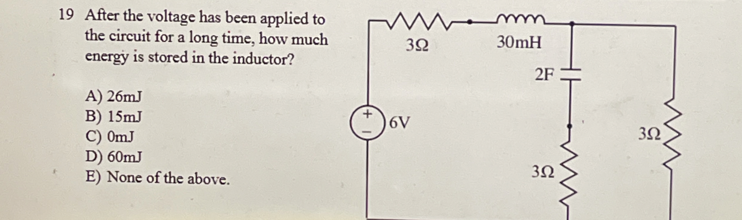 1 9 After the voltage has been applied to the