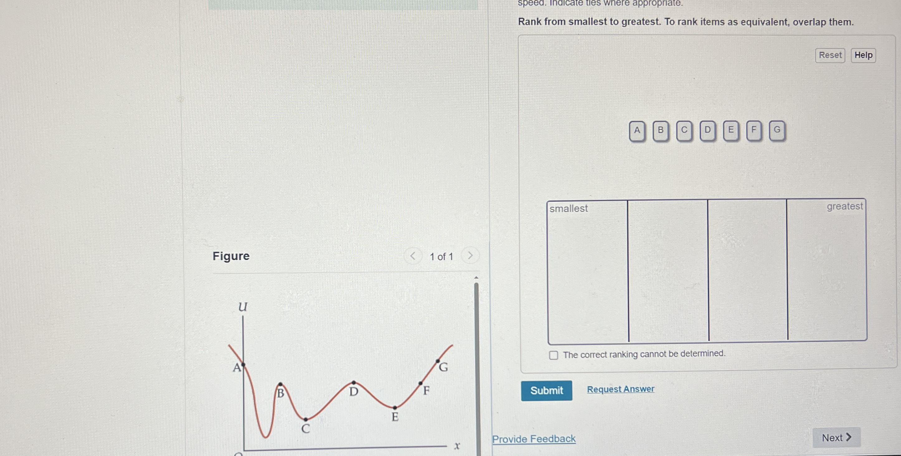 speed. Indicate ties where appropnate. Rank from