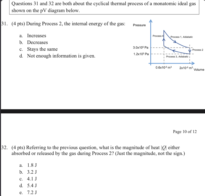 Questions 3 1 and 3 2 are both about the cyclical