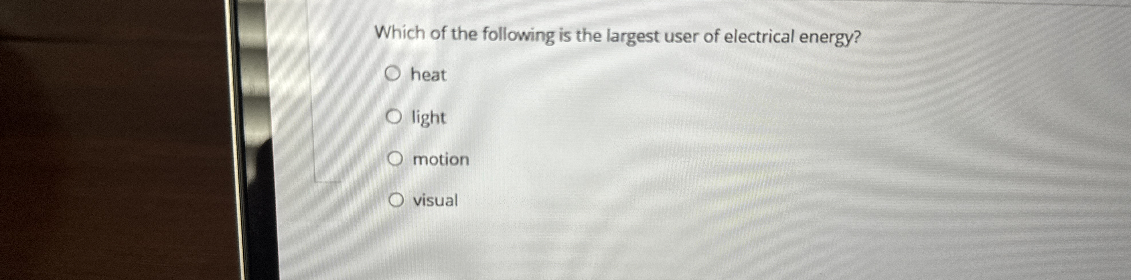 Which of the following is the largest user of