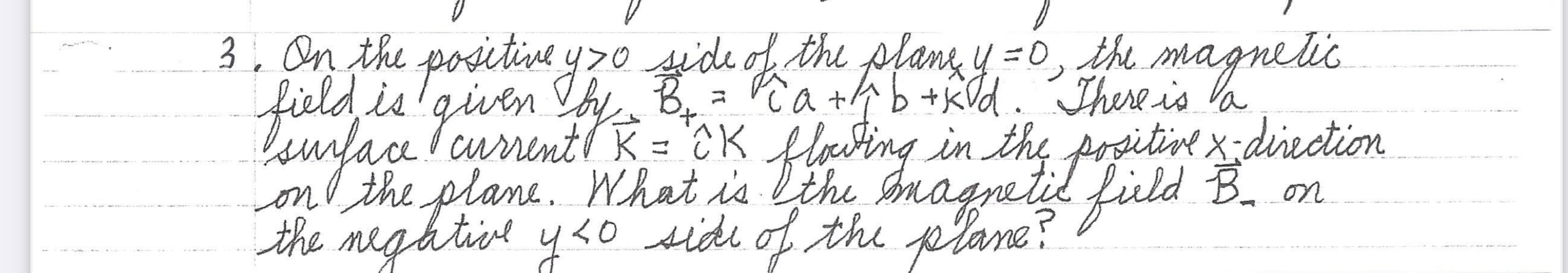 On the positive y  style=