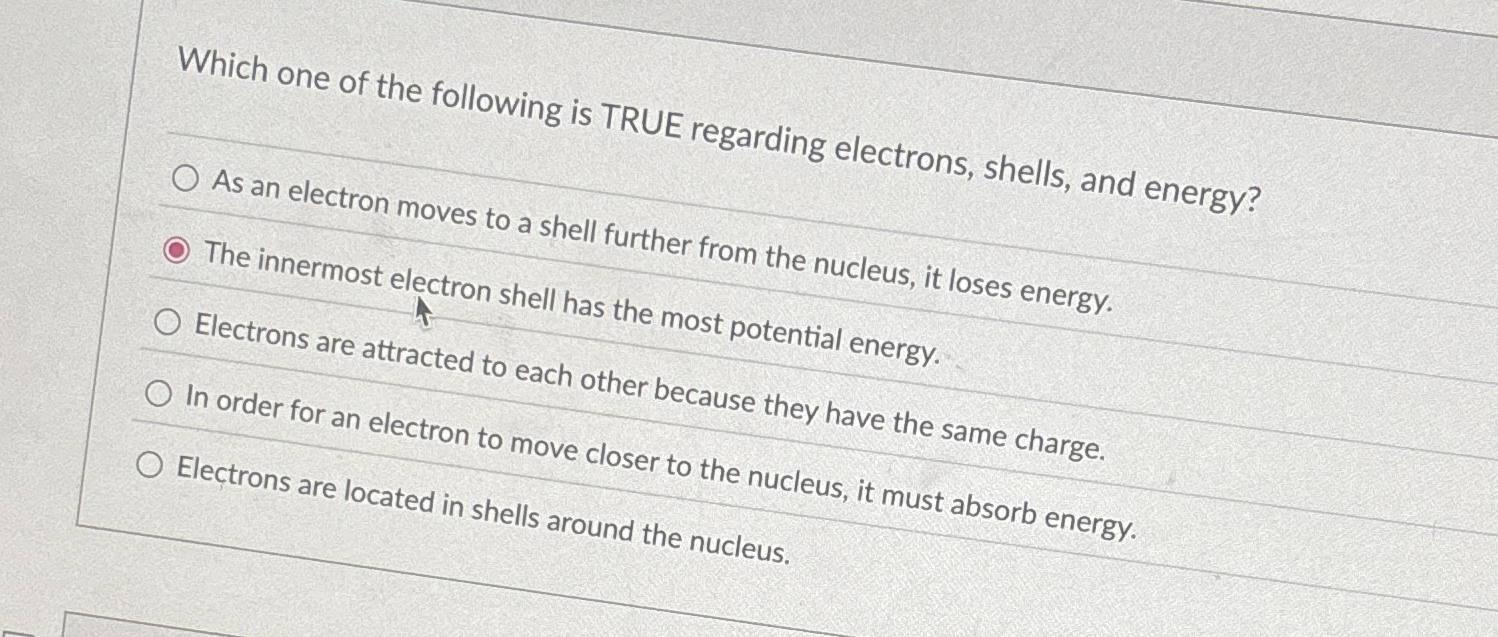 Which one of the following is TRUE regarding