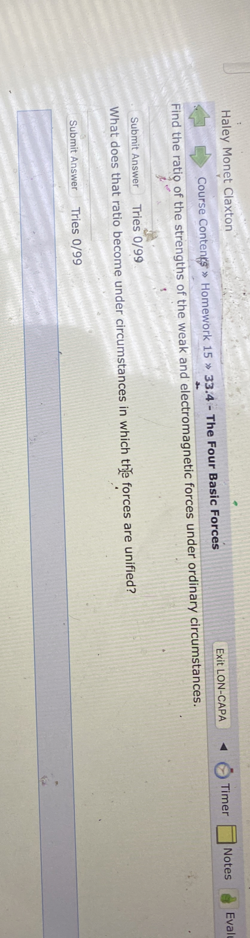 Haley Monet Claxton Course Conten;s Homework 1 5