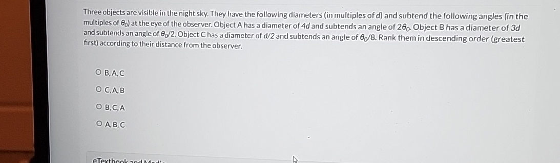 Three objects are visible in the night sky . They