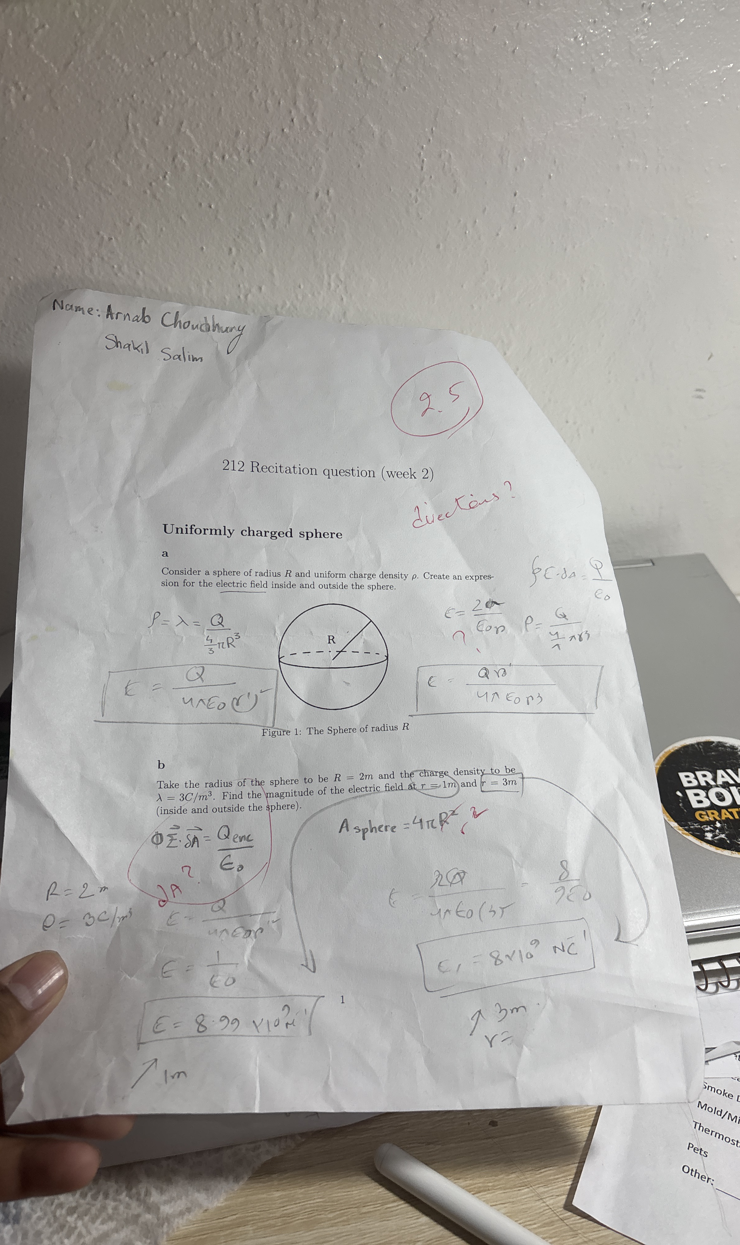 Name: Arnab Chouchury Shakil Salim 2 1 2