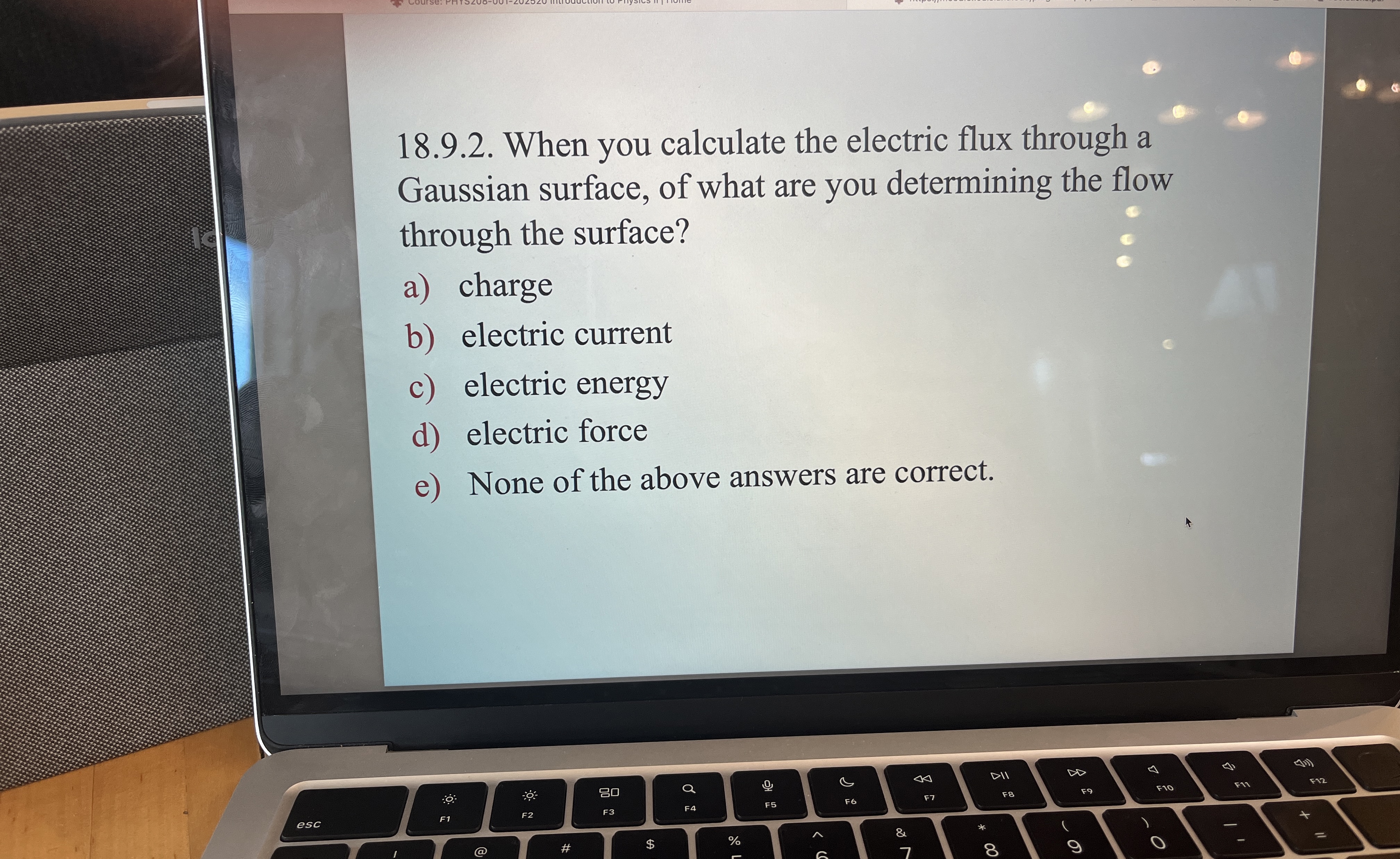 1 8 . 9 . 2 . When you calculate the electric
