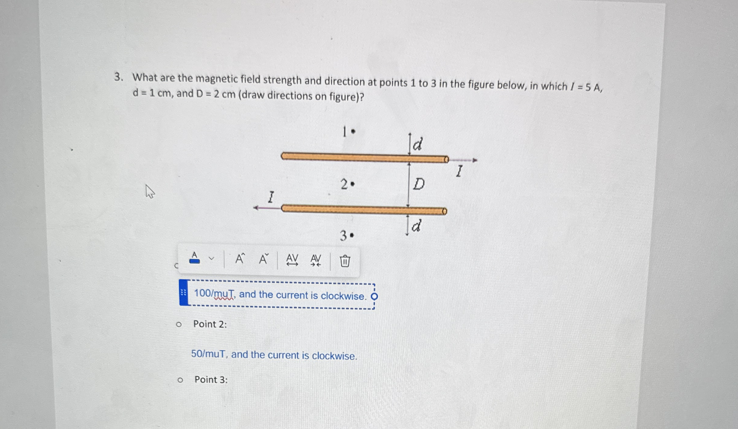 What are the magnetic field strength and