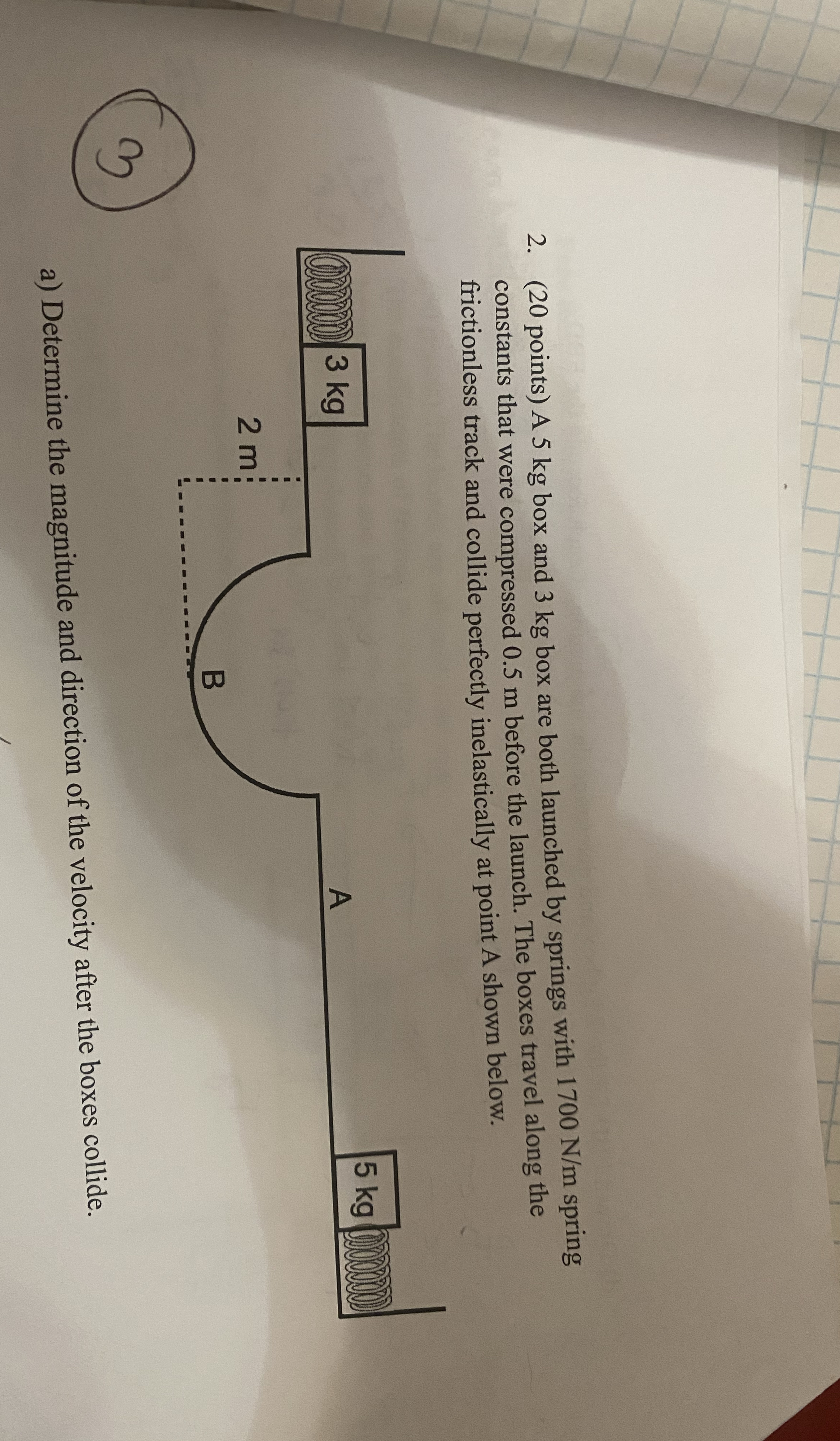 b ) Determine the magnitude of the normal force