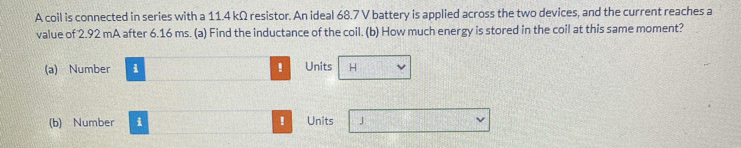 A coil is connected in series with a 1 1 . 4 k