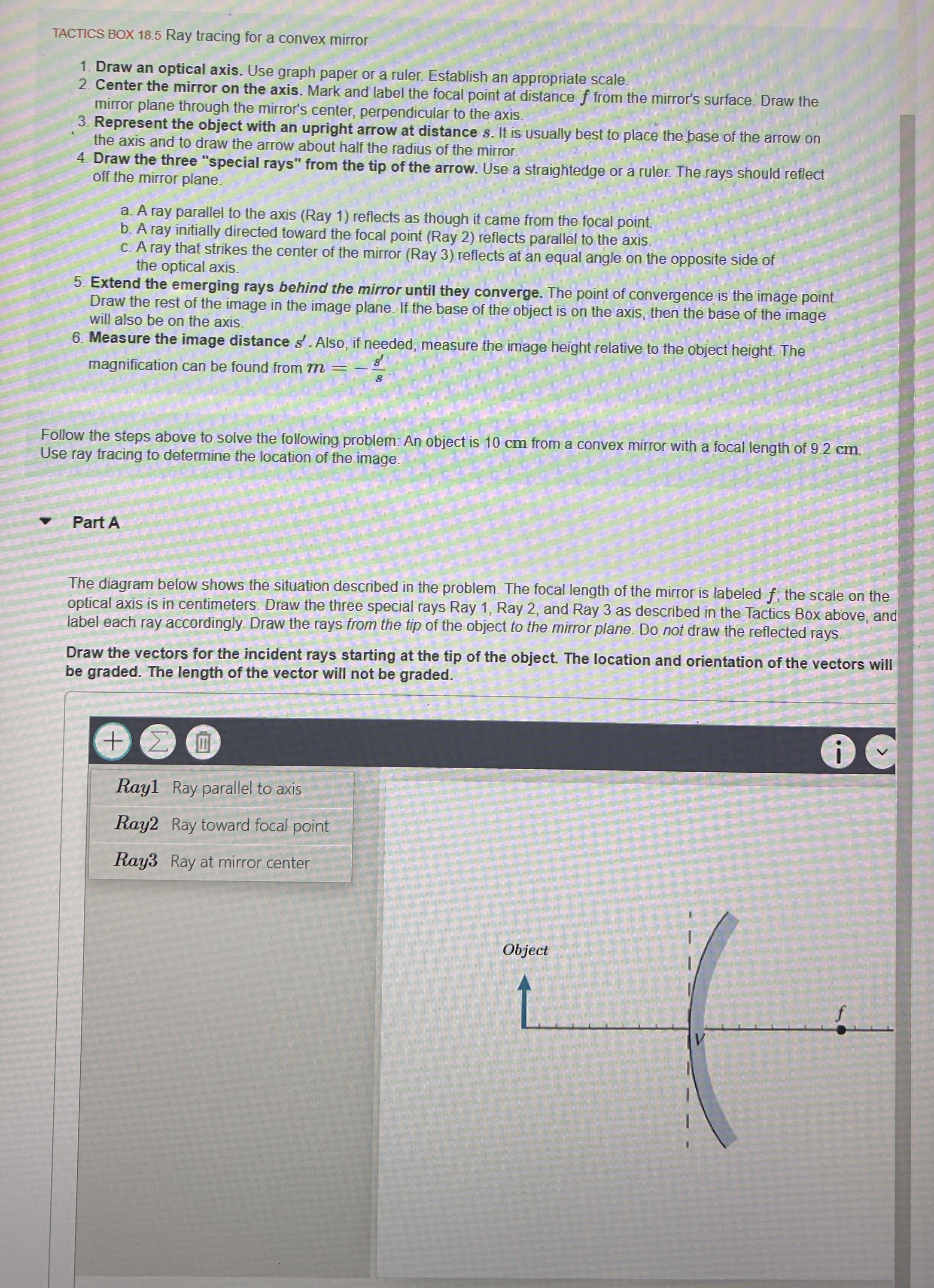 TACTICS BOX 1 8 . 5 Ray tracing for a convex