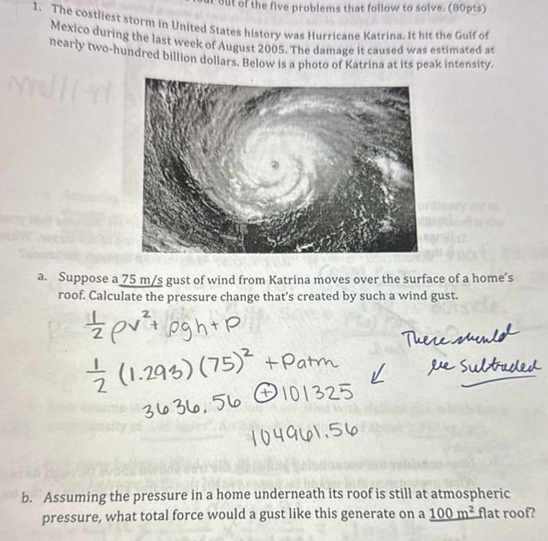 of the five problems that follow to solve. ( 8 0