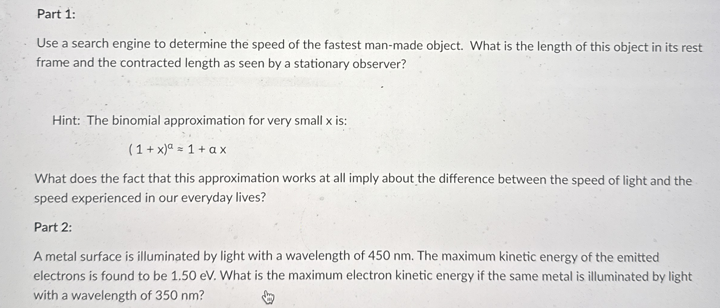 Part 1 : Use a search engine to determine the