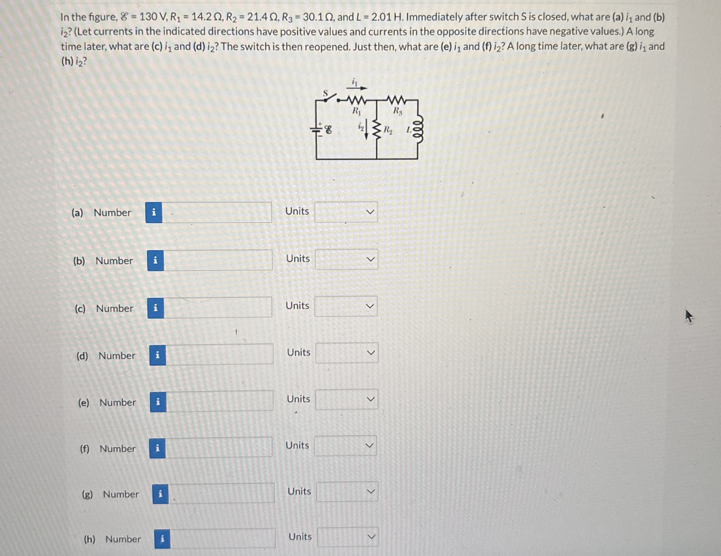 In the figure, E = 1 3 0 V , R 1 = 1 4 . 2 , R 2