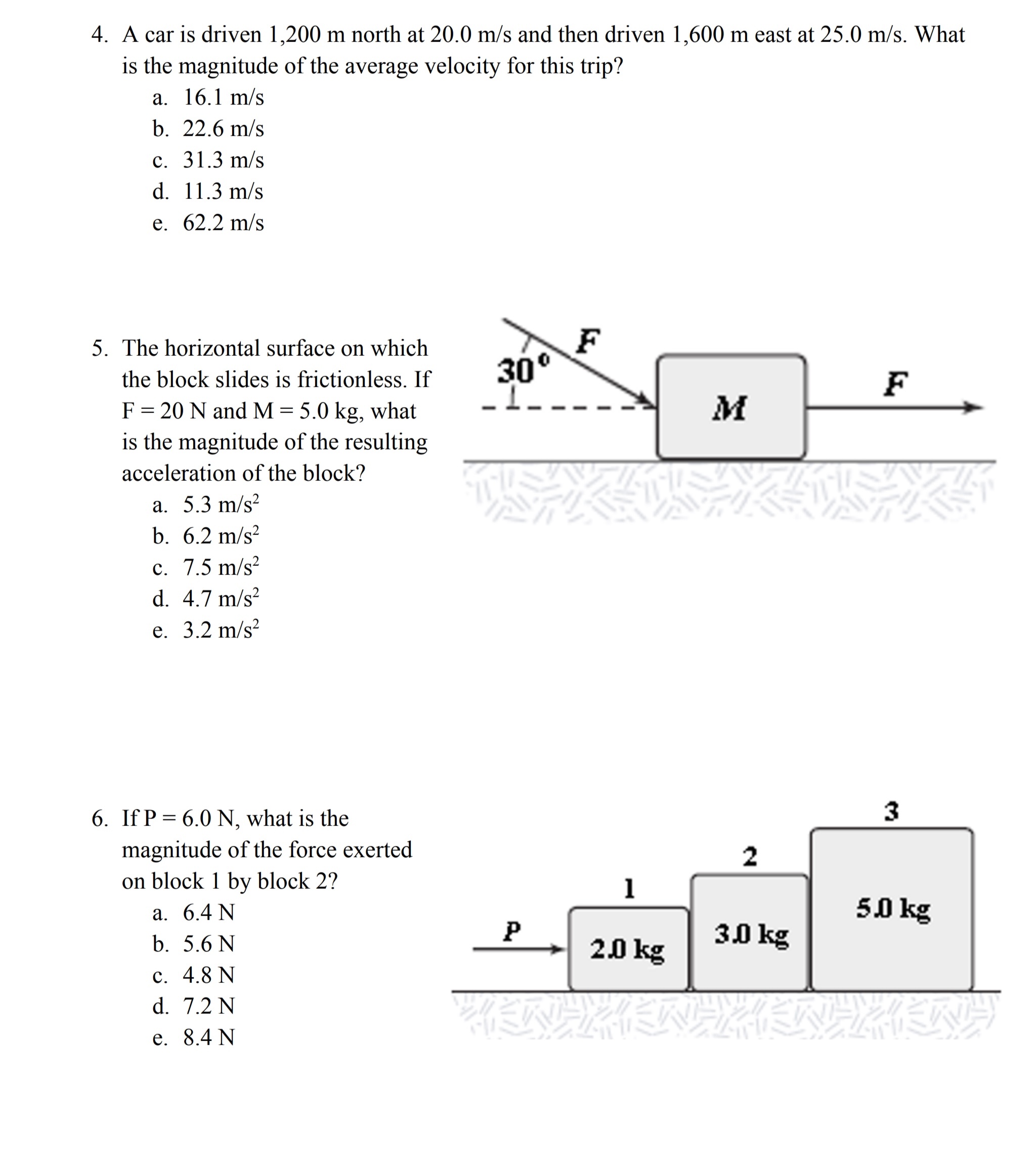 Attached is practice questions for Physics final.