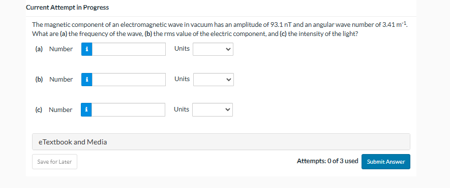 Current Attempt in Progress The magnetic