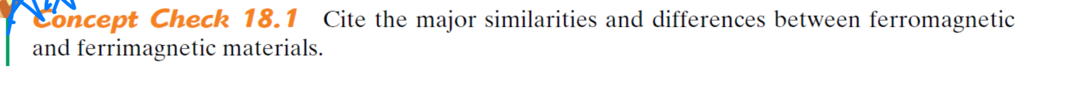 Noncept Check 1 8 . 1 Cite the major similarities