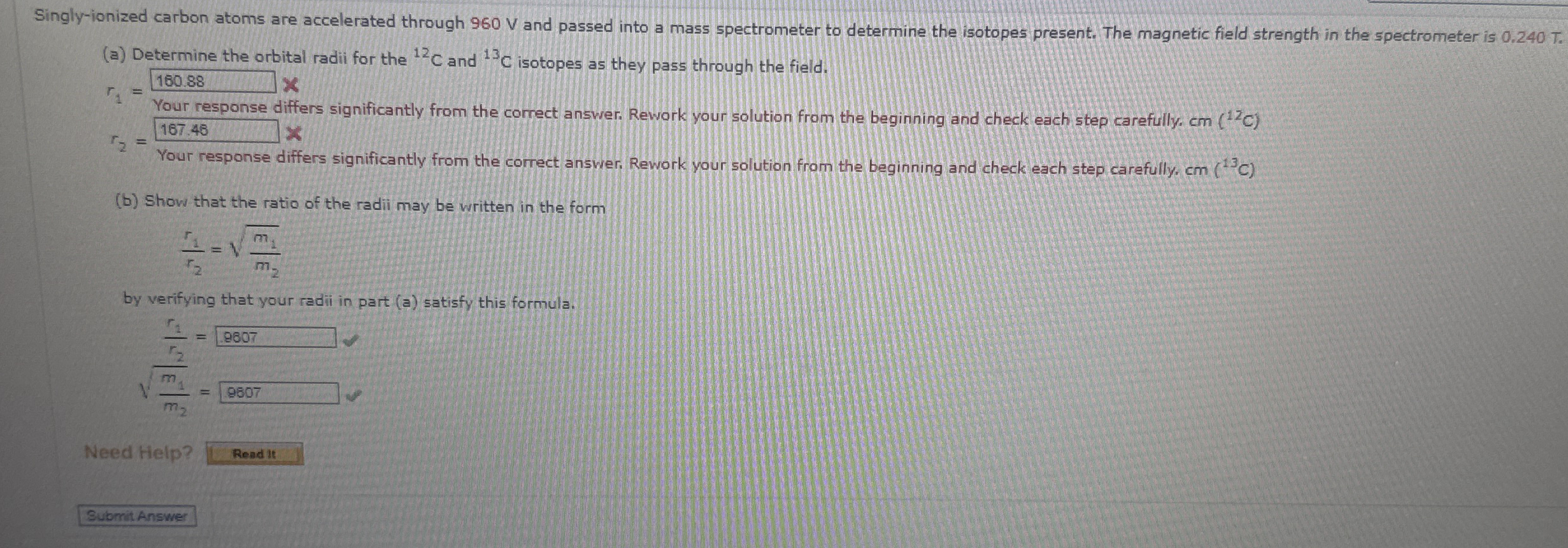 Singly - ionized carbon atoms are accelerated