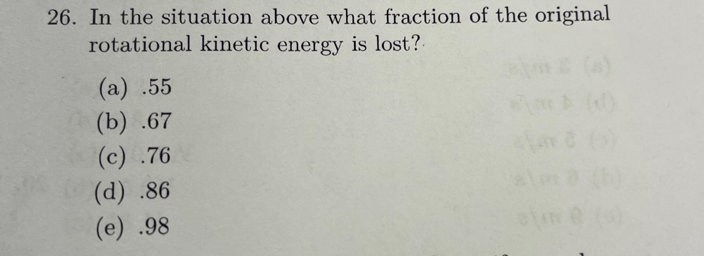 In the situation above what fraction of the