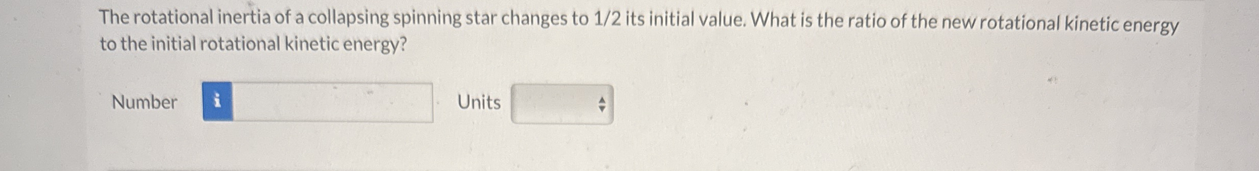 The rotational inertia of a collapsing spinning