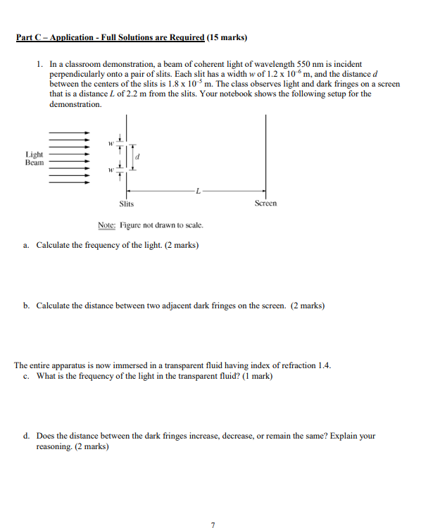 Part C - Application - Full Solutions are