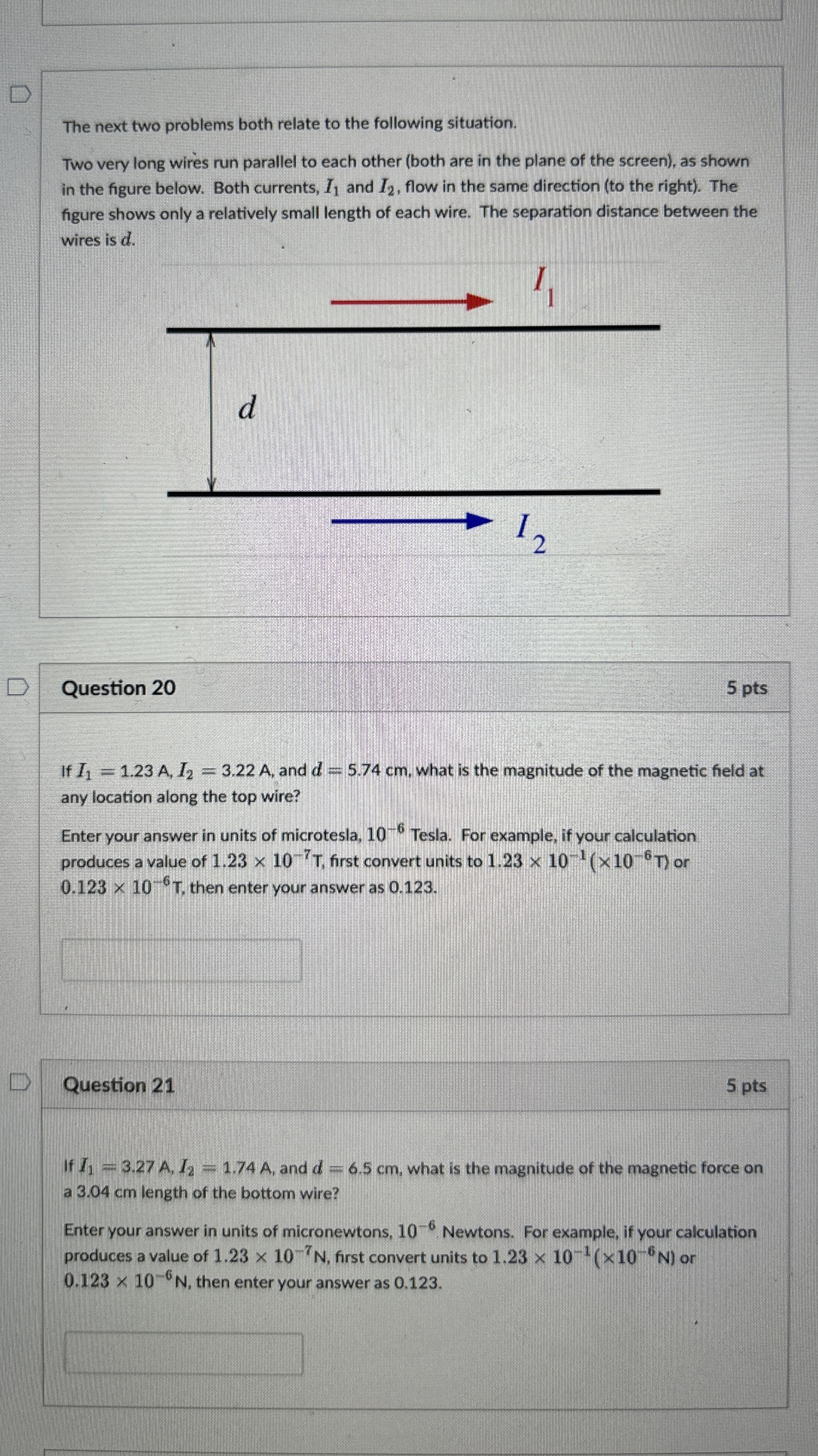 The next two problems both relate to the