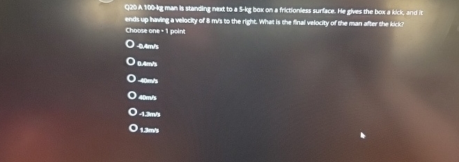 Q 2 0 A 1 0 0 kg man is standing next to a 5 - k