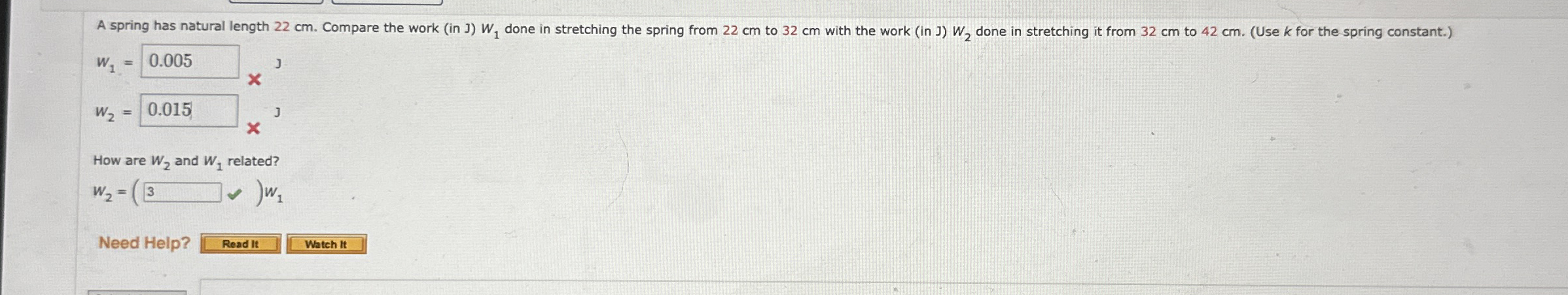 w 1 = w 2 = x J How are w 2 and w 1 related? w 2