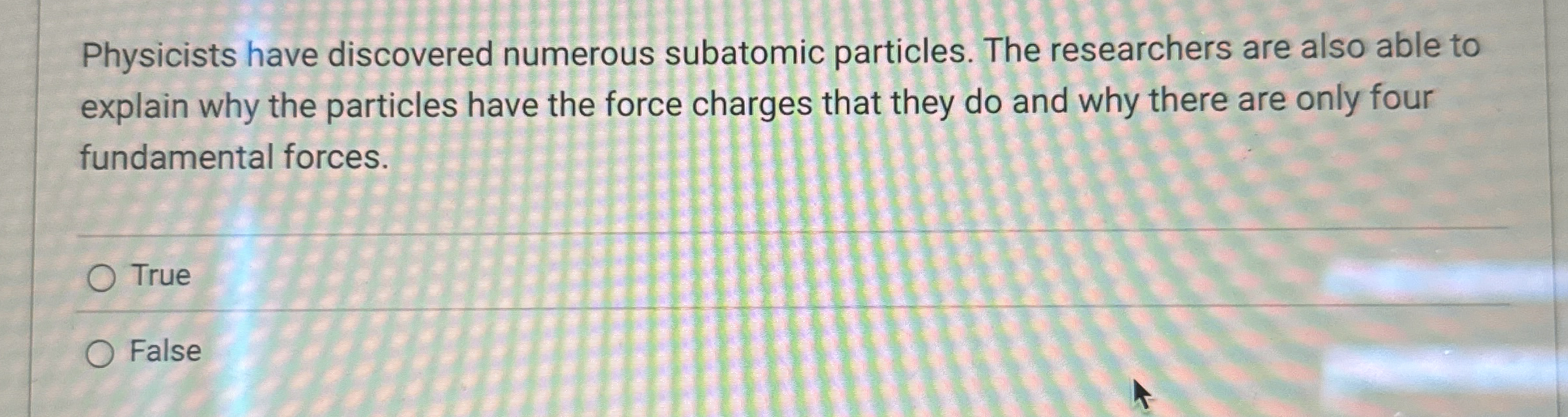 Physicists have discovered numerous subatomic
