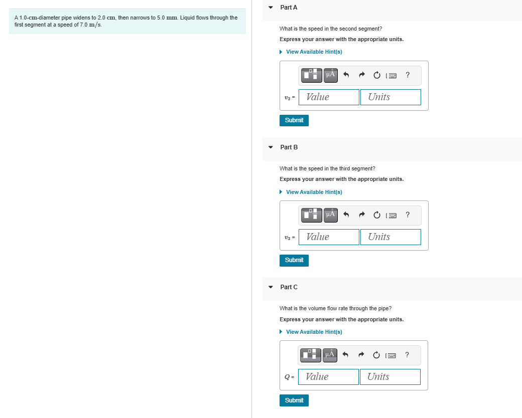 A \ ( 1 . 0 - \ mathrm { cm } \ ) - diameter pipe