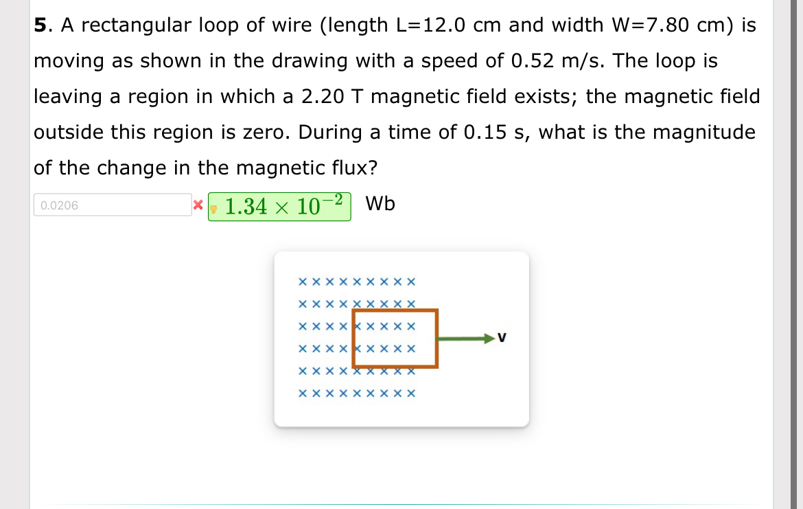 A rectangular loop of wire ( length L = 1 2 . 0 c