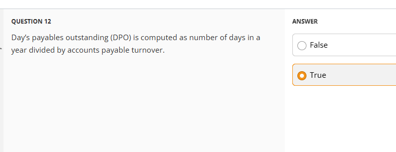 QUESTION 1 ANSWER The flexible current asset