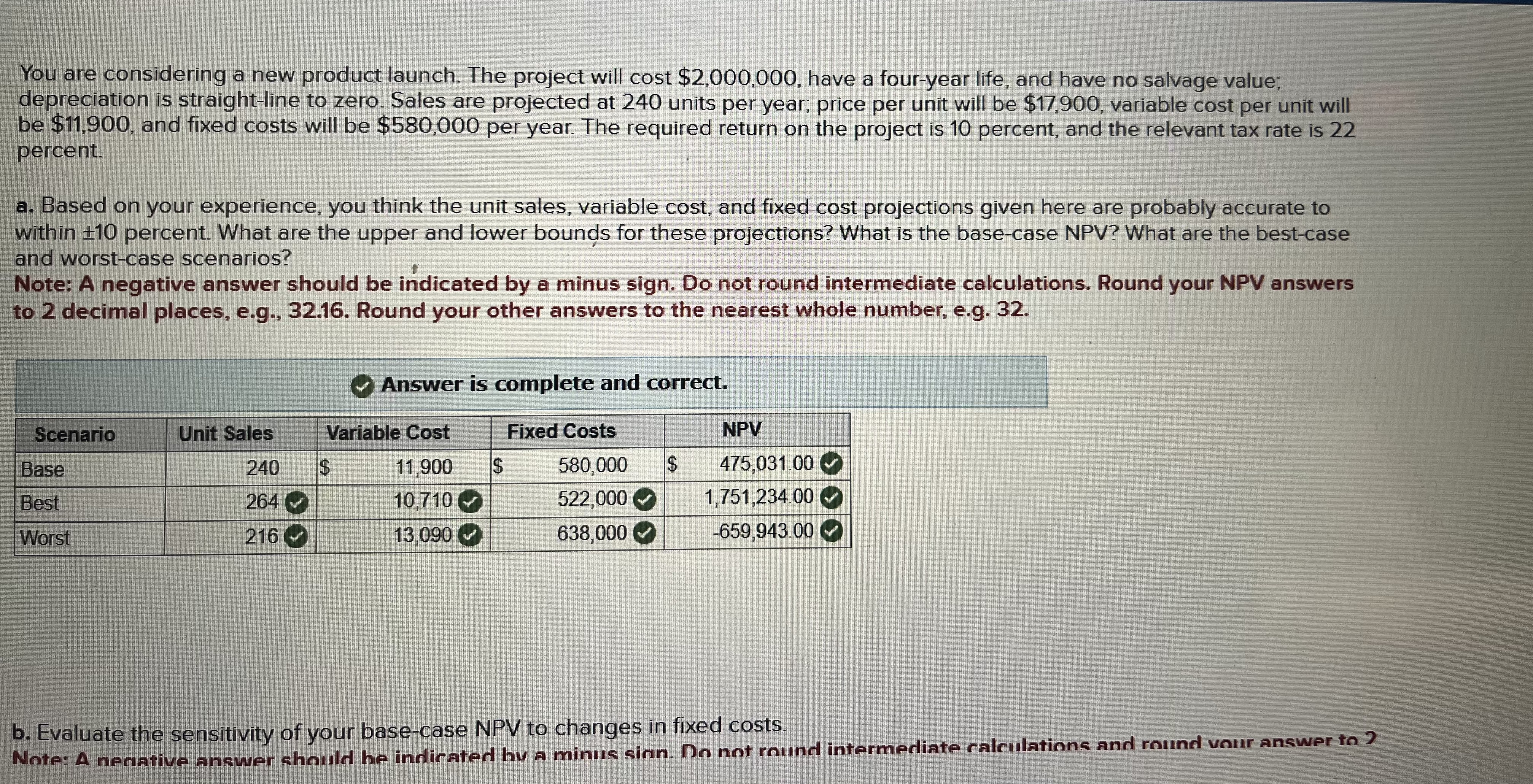 You are considering a new product launch. The