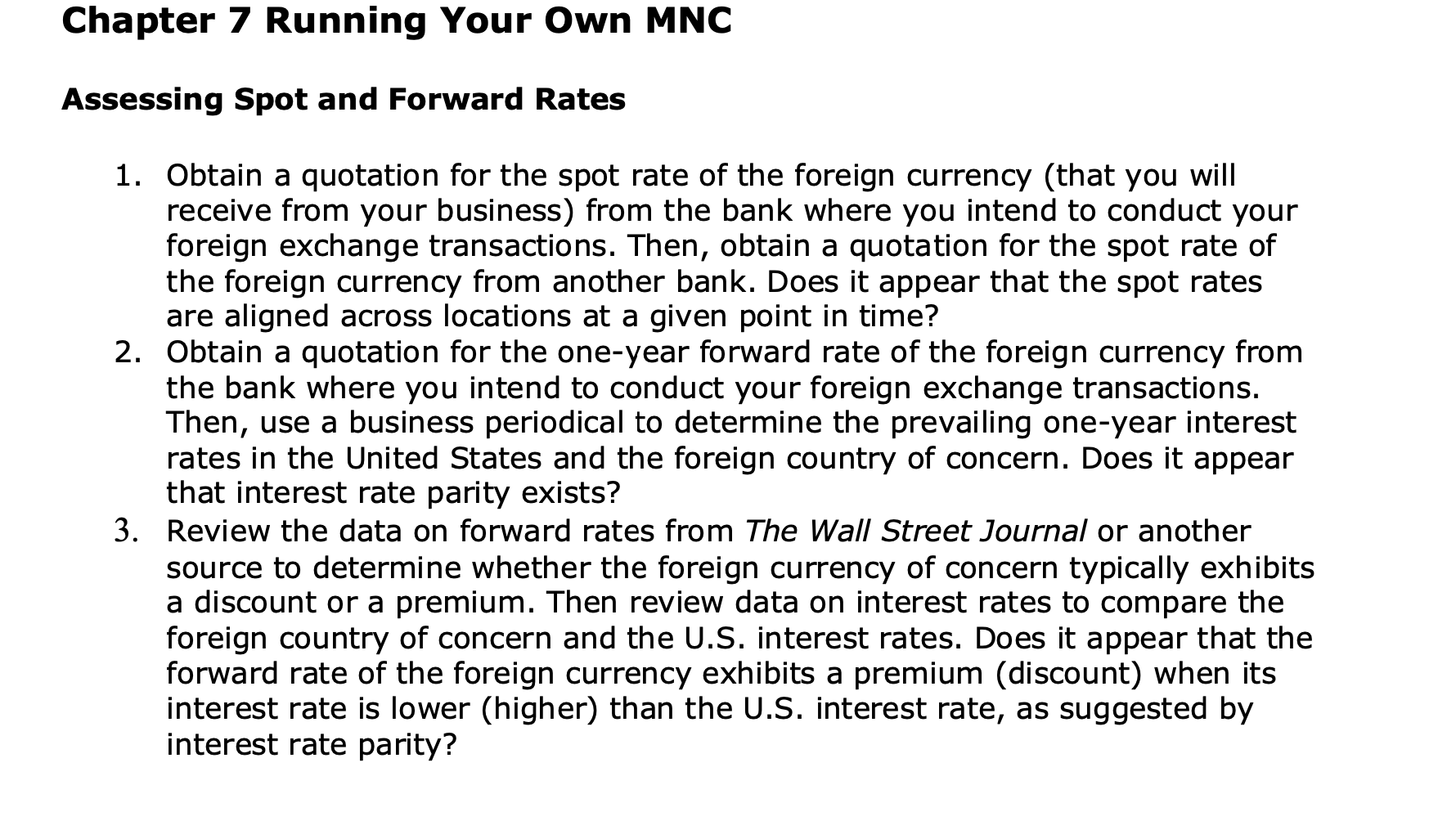 Chapter 1 Running Your Own MNC Developing Your