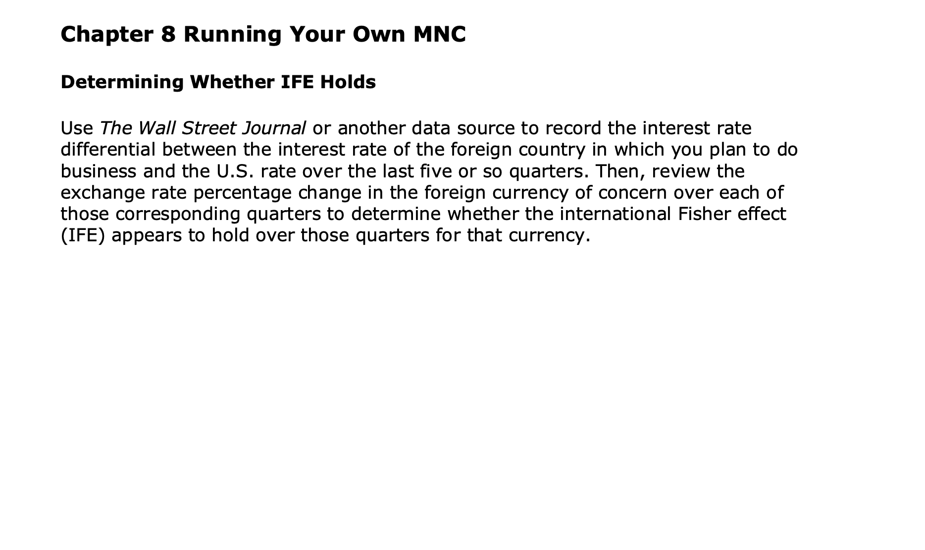 Chapter 1 Running Your Own MNC Developing Your