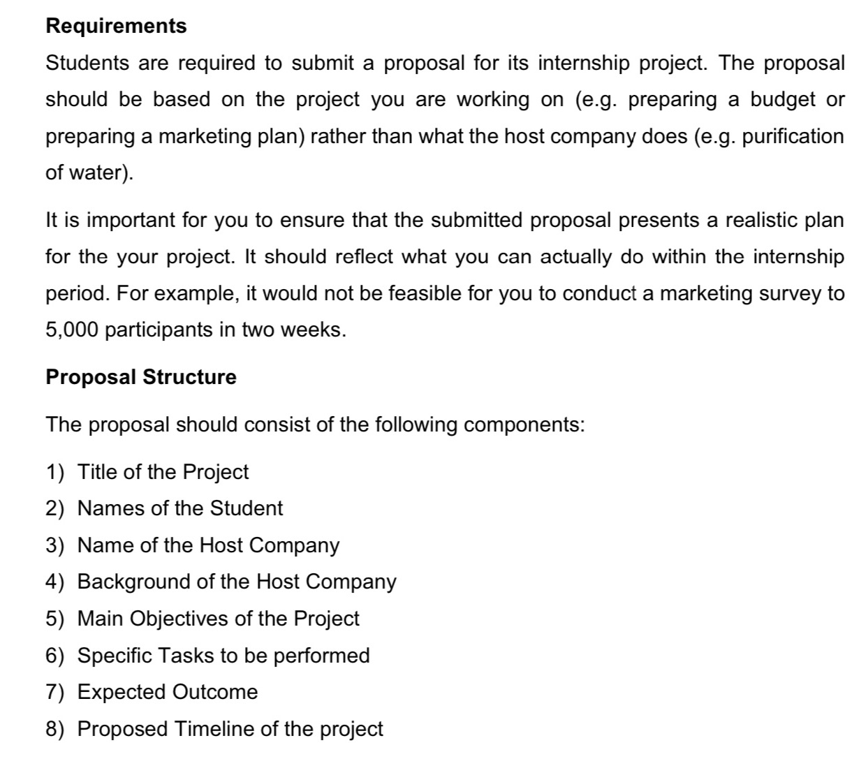 On maple property investment company Requirements